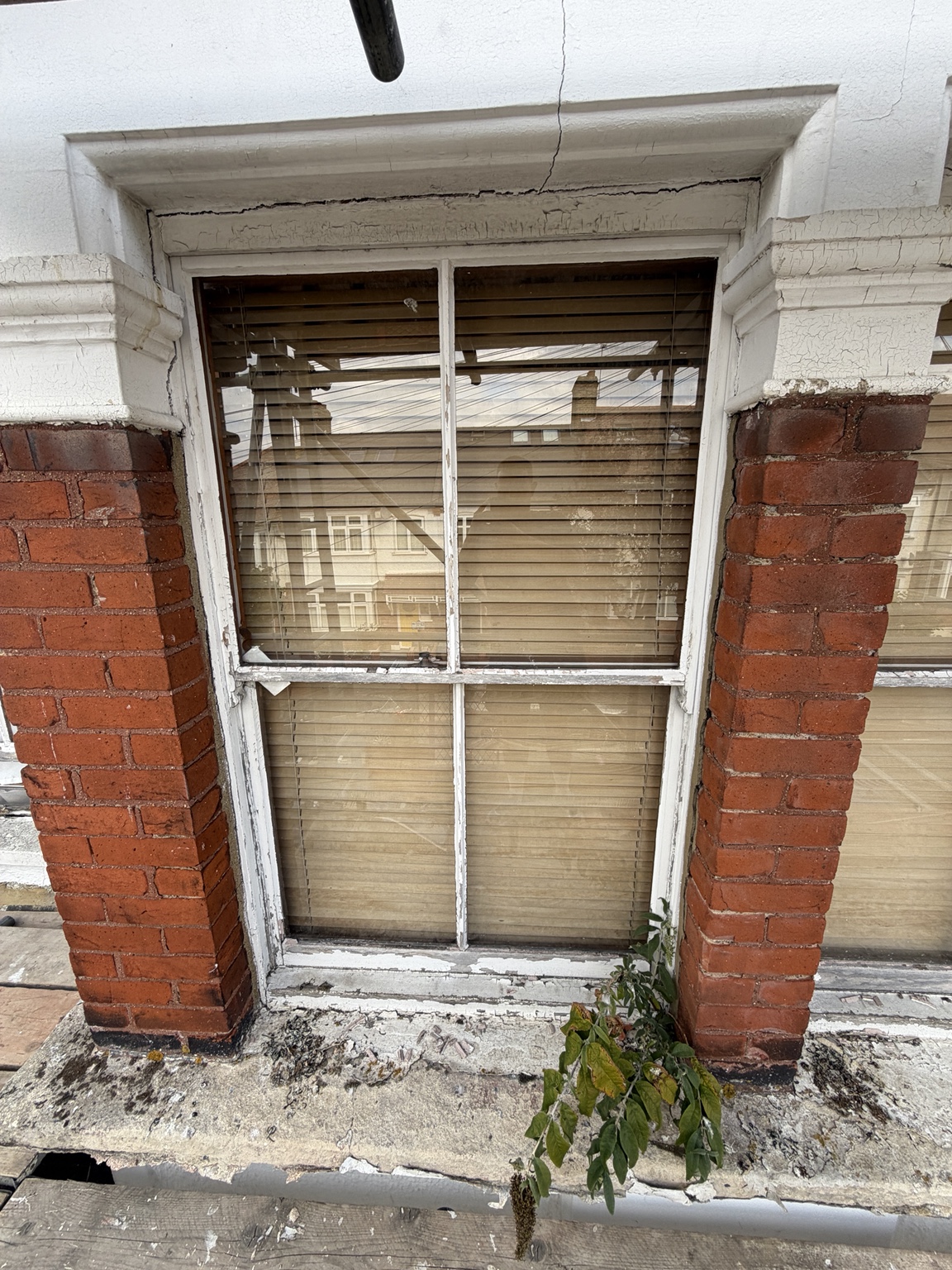 A fresh finish outside — before